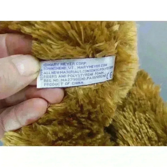 Mary Meyer Brown Bear Trapper Winter Hat and Scarf 18" Plush Stuffed Animal 2008 - Picture 9 of 11